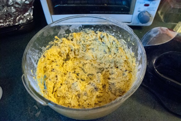 All ready to drop on the pizza stone!