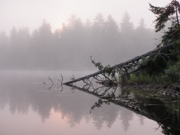 Sunrise on a quiet morning.