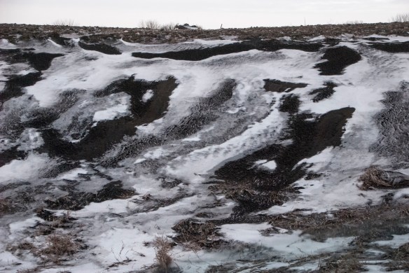 Just down the road apiece is a prime example of the horrendous issues with wind-blown dirt ... all of which will wash into Big Stone Lake in the melt and spring rains.