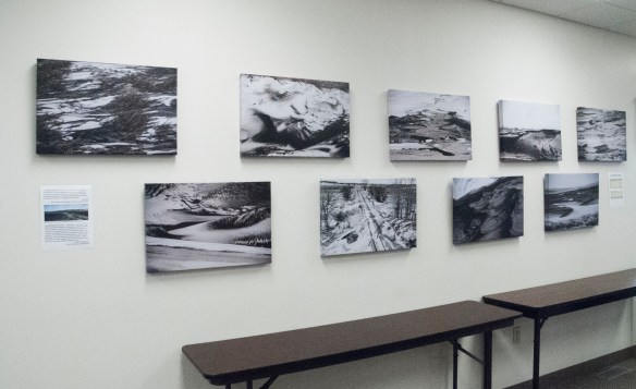 Combining the arts, including my Art of Erosion canvases, with science was an effective and interesting way of handling a touchy subject matter.